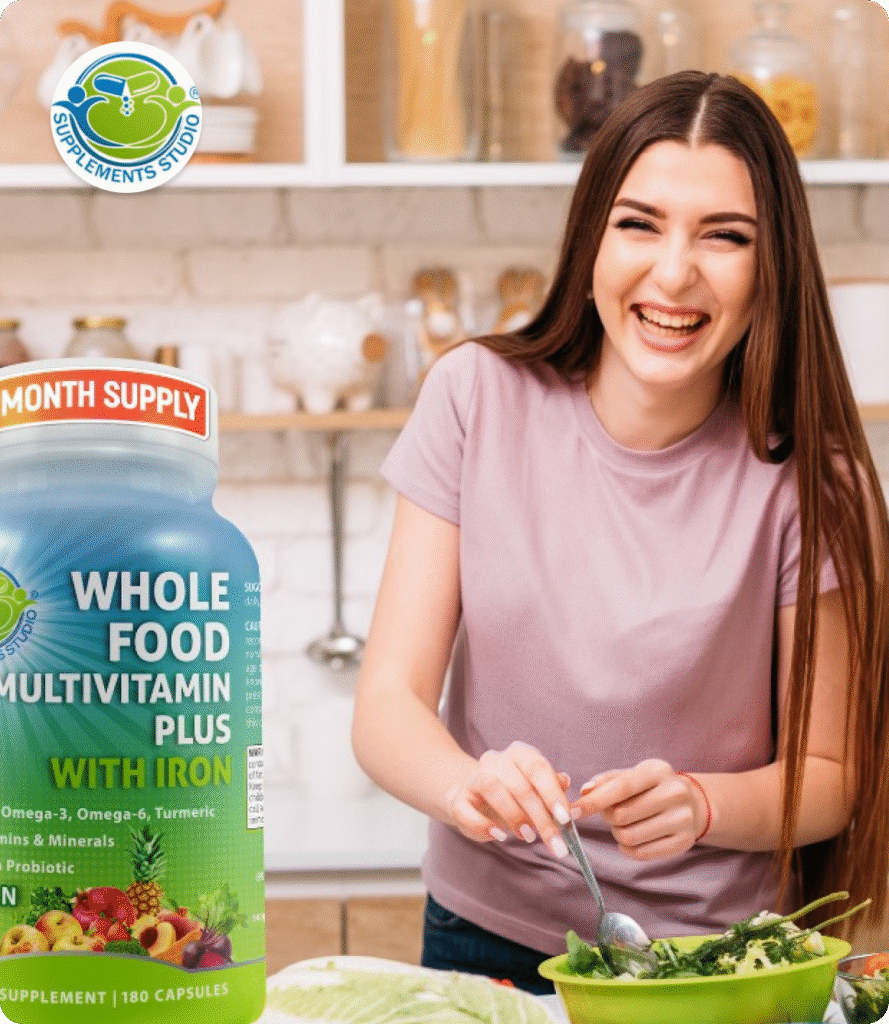 Supplements Studio vegan supplements Shopify online nutrition eCommerce website designed by Reason Infotech